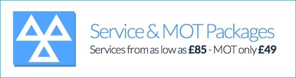 Service & MOT Packages Services from as low as &pound;85 - MOT only £49