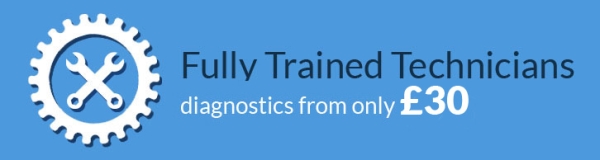 Fully Trained Technicians diagnostics from only £30